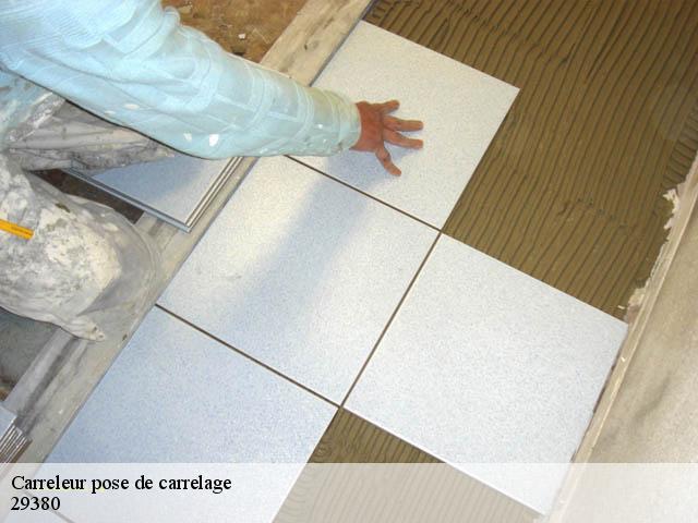 Carreleur pose de carrelage  29380