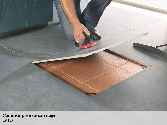 Carreleur pose de carrelage