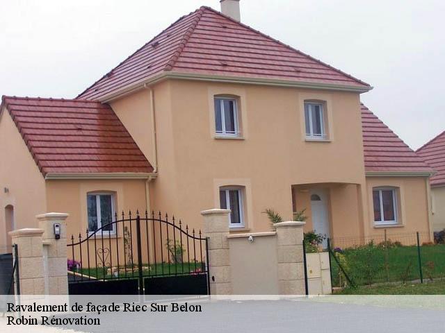 Ravalement de façade  riec-sur-belon-29340 Robin Rénovation