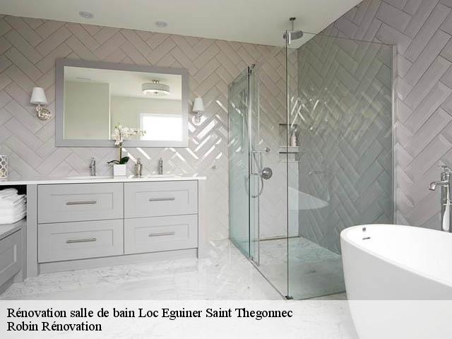 Rénovation salle de bain  loc-eguiner-saint-thegonnec-29410 Robin Rénovation